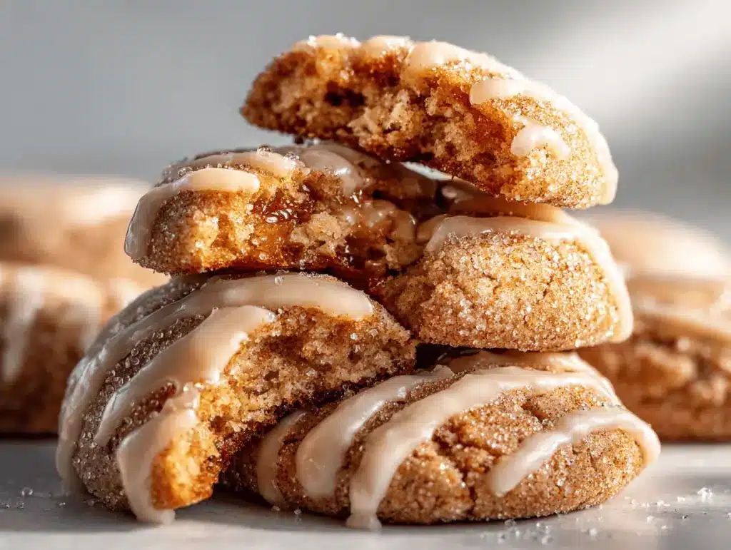 apple cider donut sugar cookies - featured image