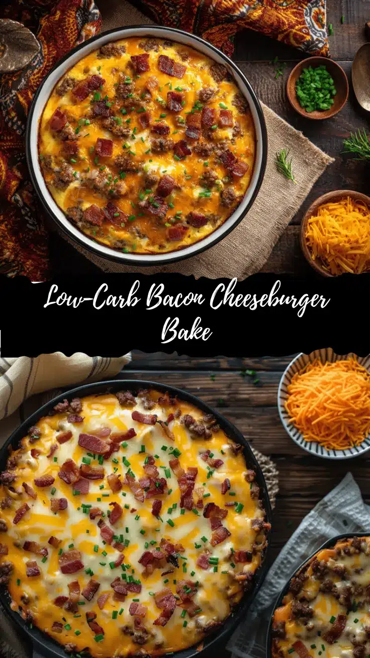 bacon cheeseburger casserole recipe