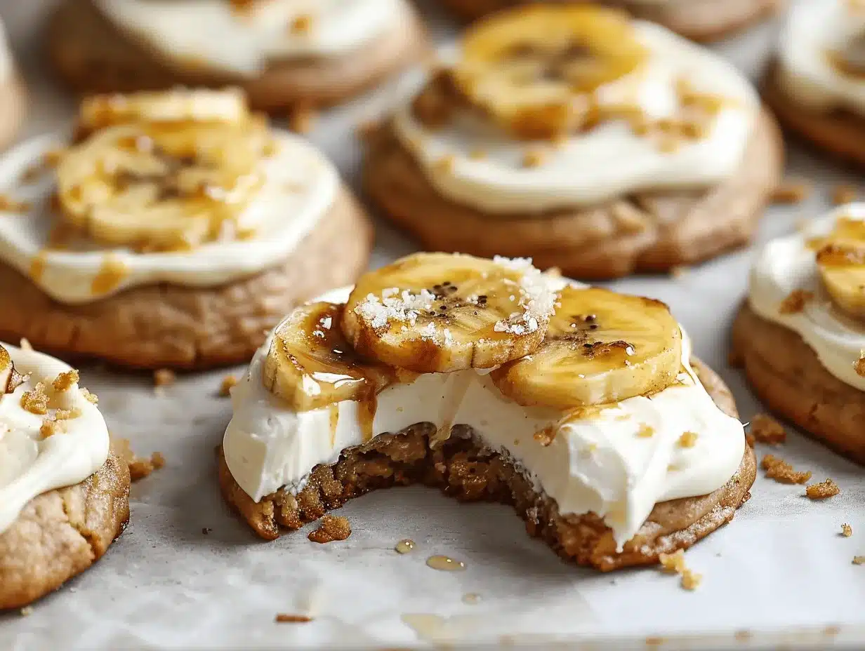 banana bread cookies preparation steps