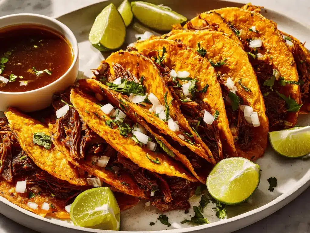 beef birria tacos - featured image