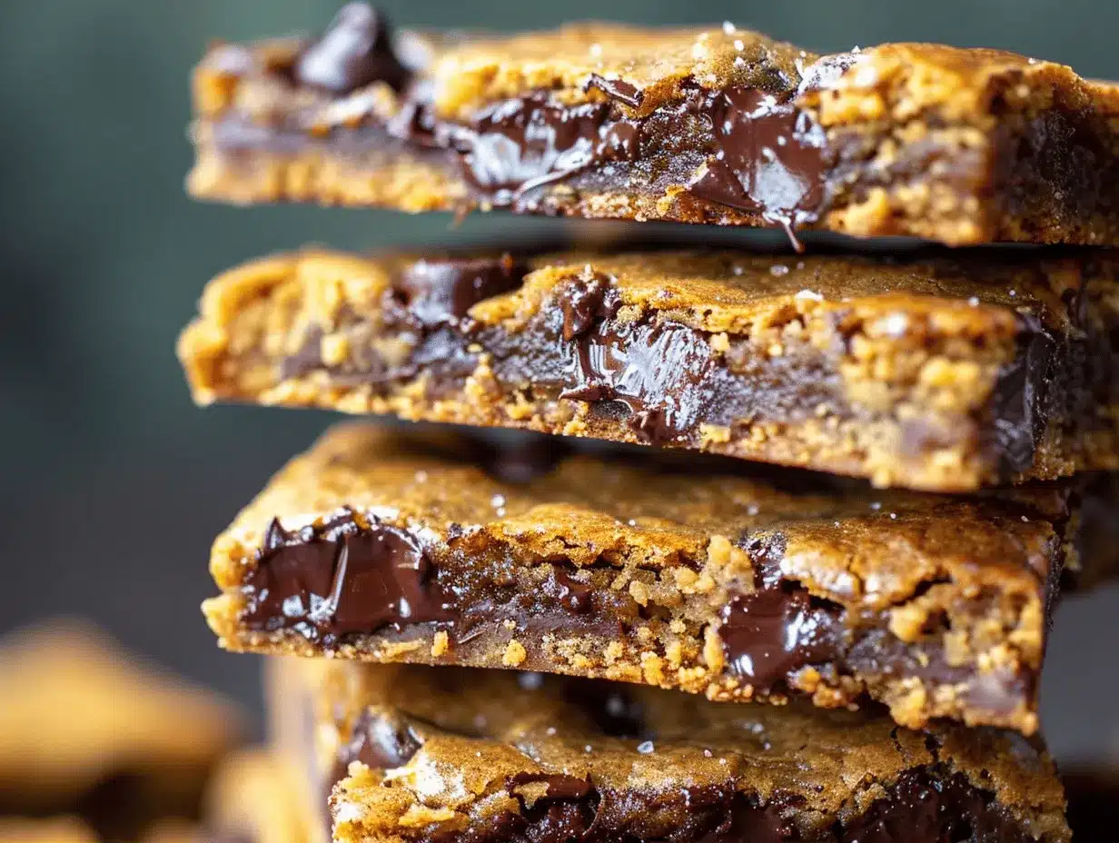 brown butter chocolate chip cookie bars preparation steps