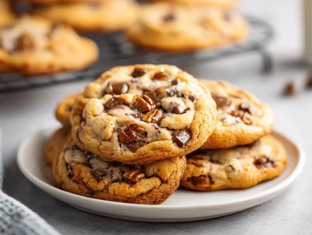 brown butter chocolate chip cookies - featured image