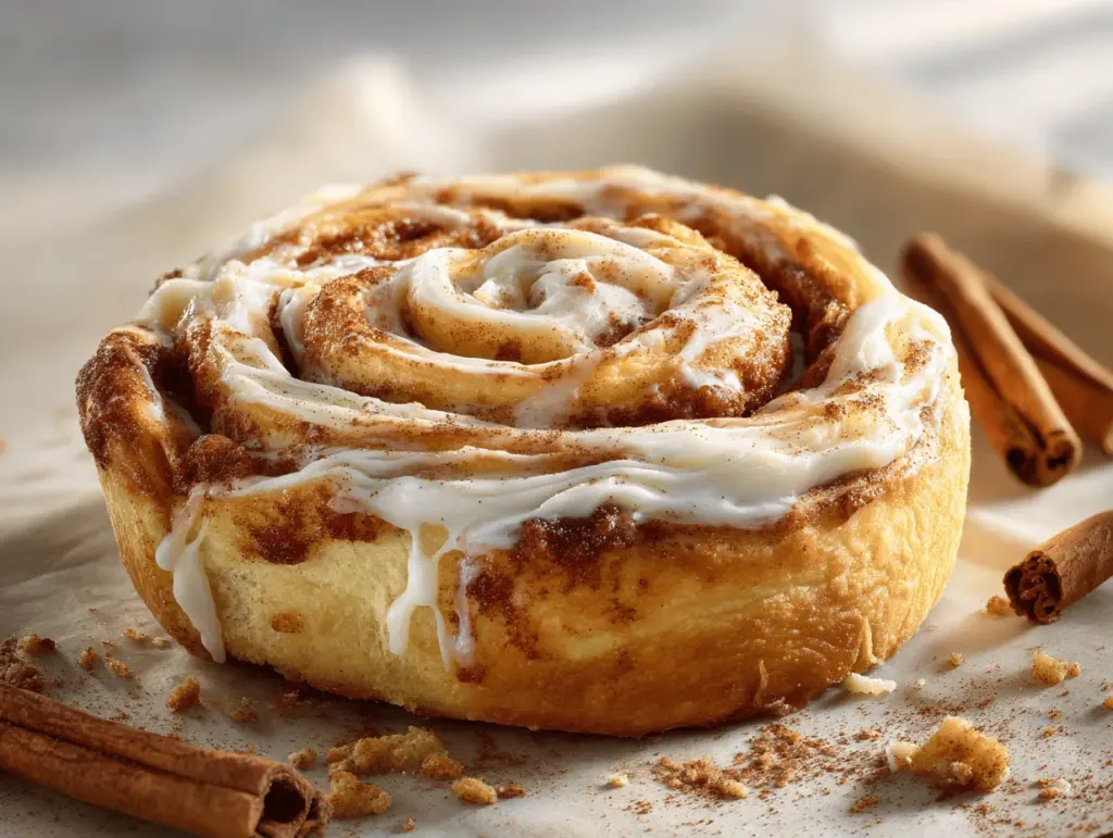 cinnamon roll Crumbl cookie copycat - featured image