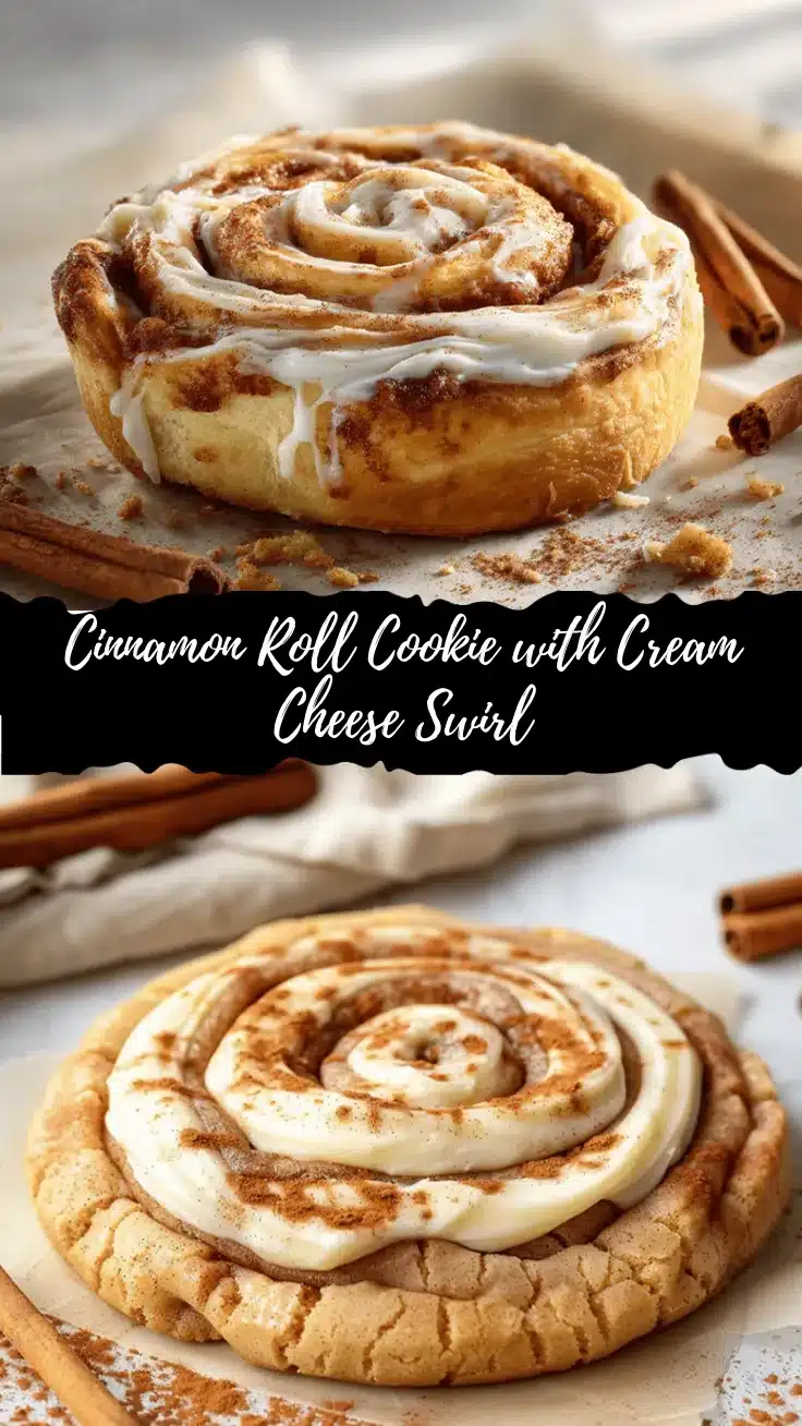 cinnamon roll Crumbl cookie copycat recipe