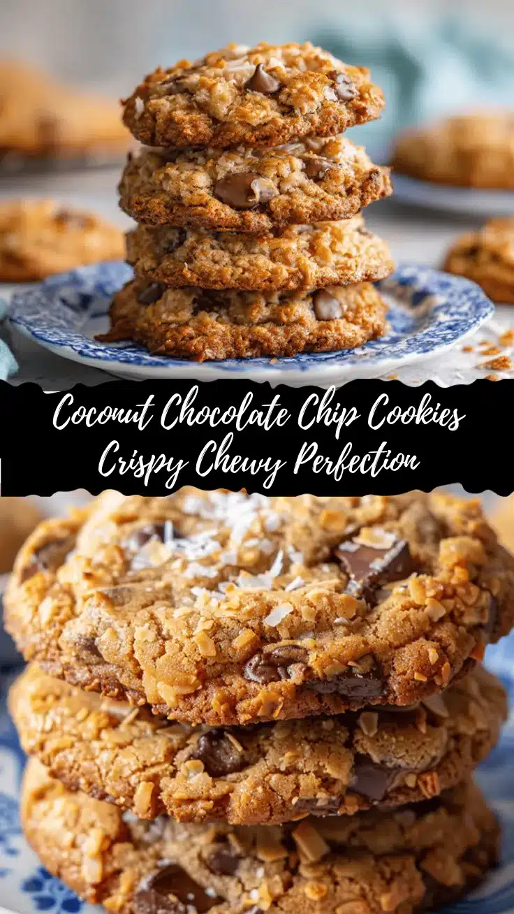 coconut chocolate chip cookies recipe