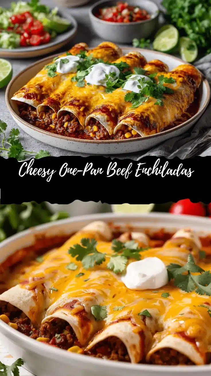 ground beef enchiladas recipe