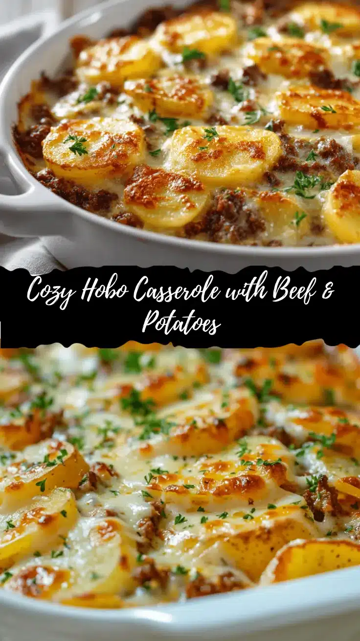 hobo casserole with ground beef and potatoes recipe