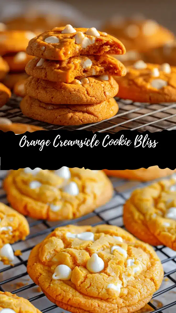 orange creamsicle white chocolate chip cookies recipe
