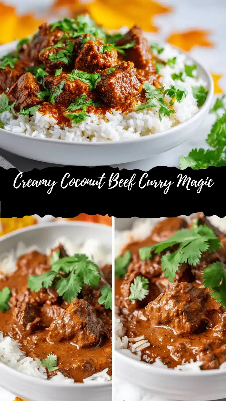 slow cooker beef coconut curry recipe