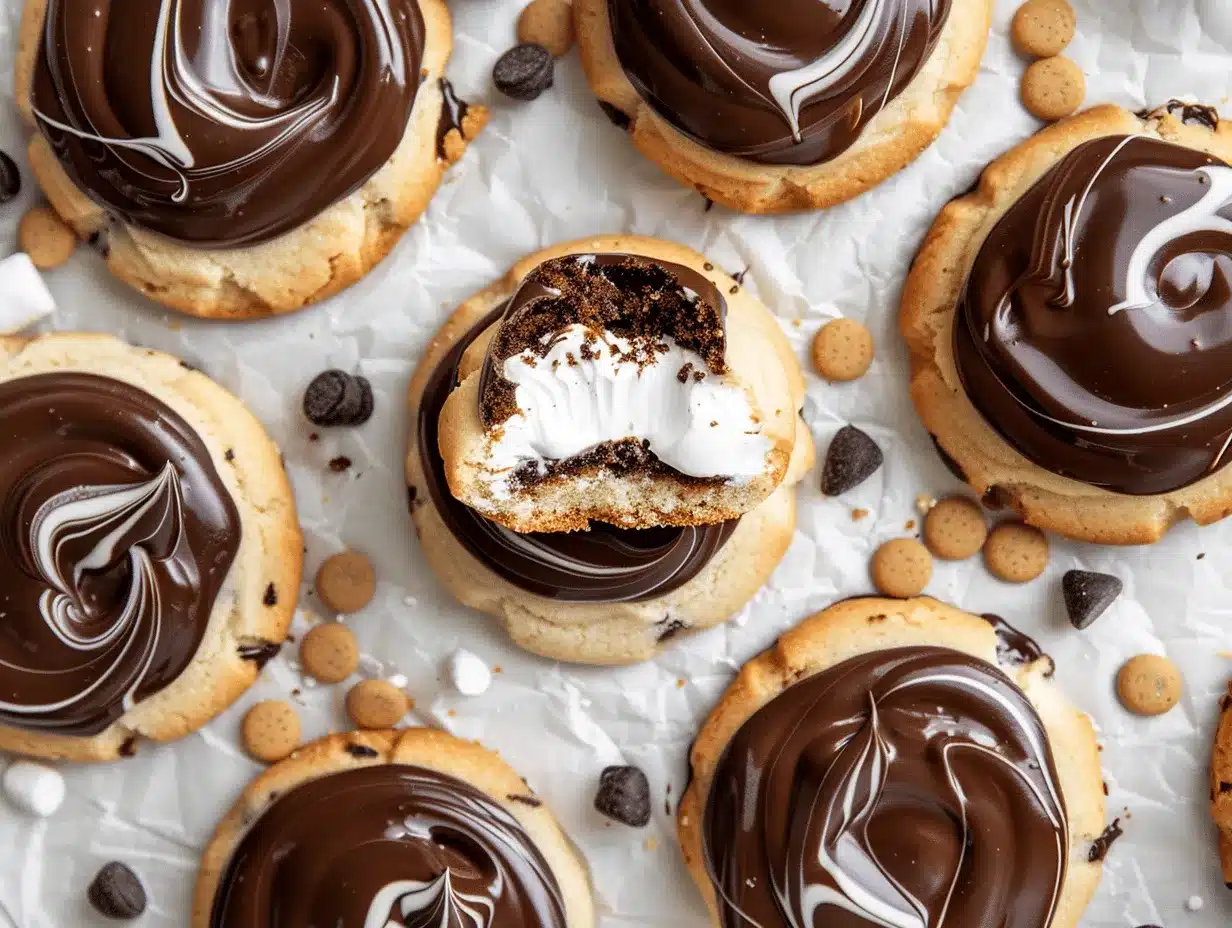 smores hostess cupcake cookies preparation steps