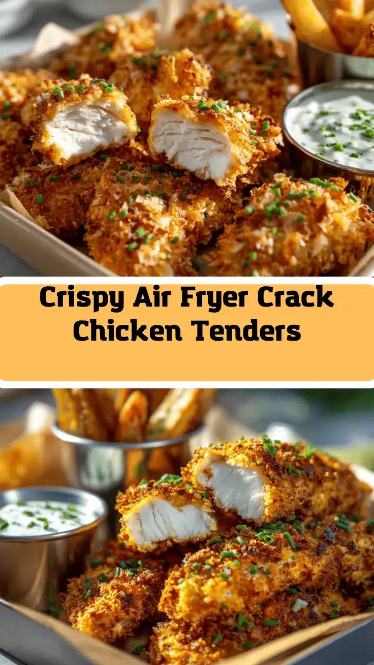 air fryer crack chicken tenders recipe