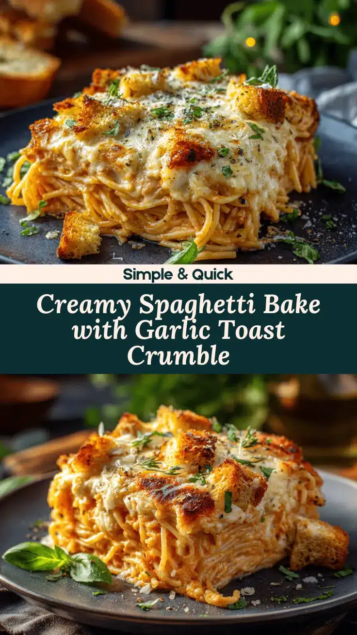 baked cream cheese spaghetti casserole recipe