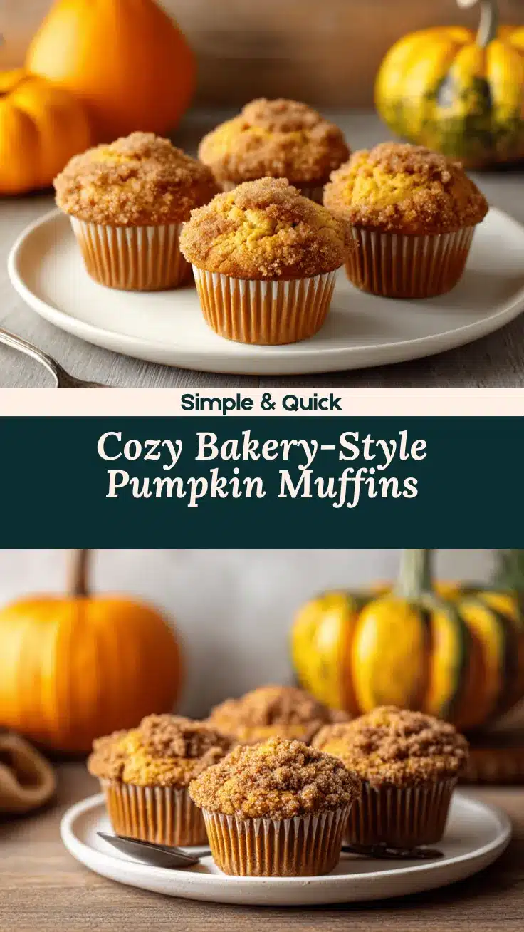 baked pumpkin muffins recipe