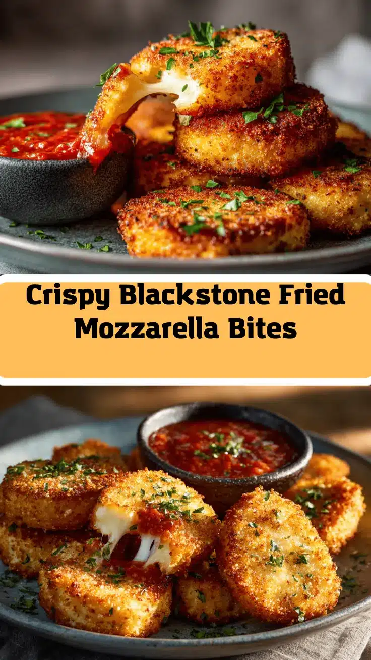 Blackstone fried mozzarella recipe