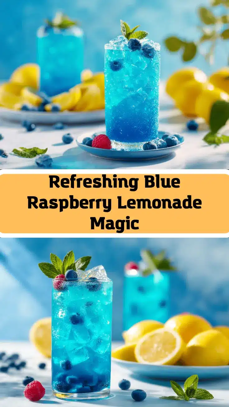 blue raspberry lemonade recipe