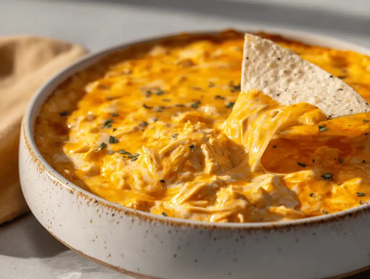 buffalo chicken dip preparation steps