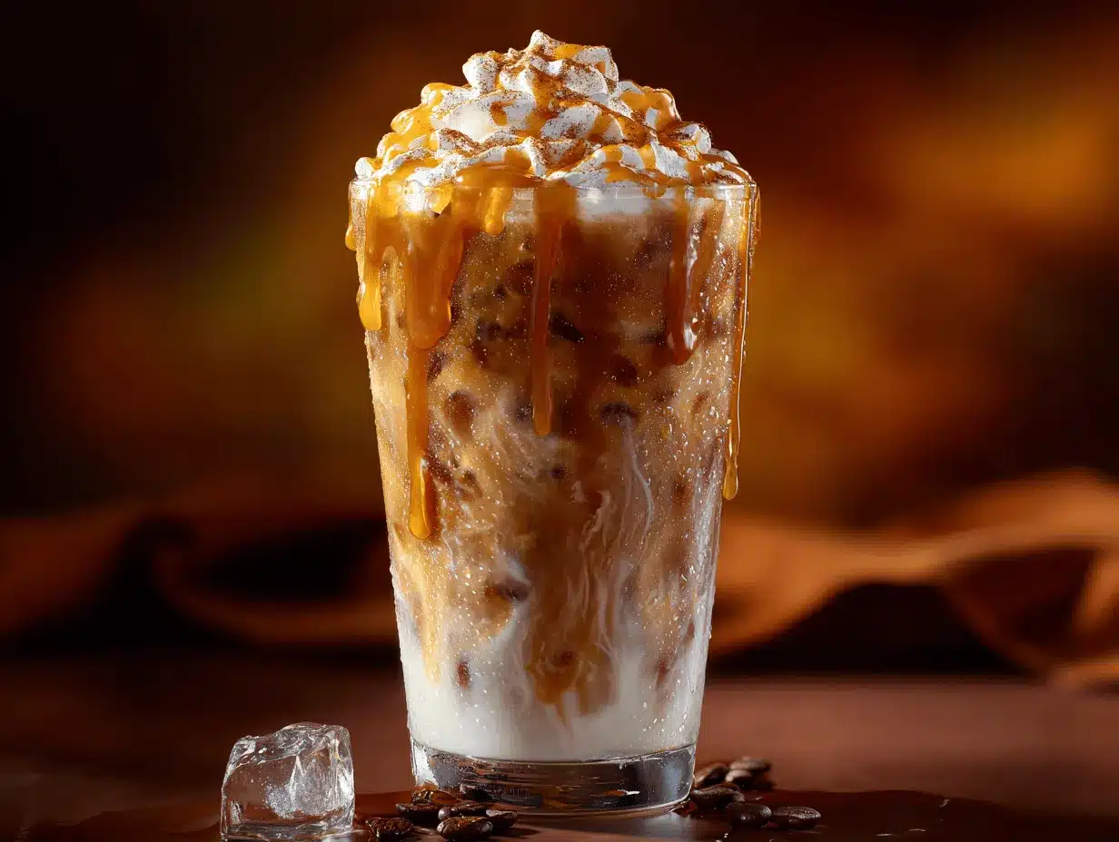 caramel pumpkin spice cold brew preparation steps