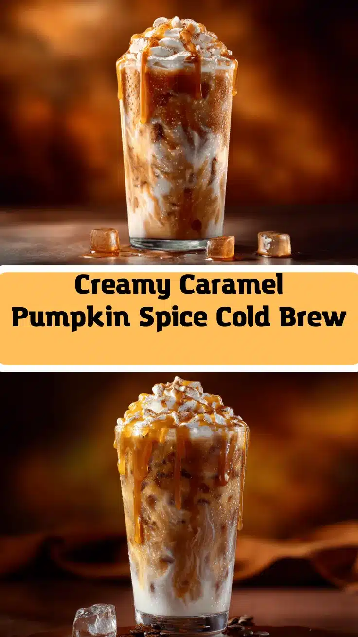 caramel pumpkin spice cold brew recipe