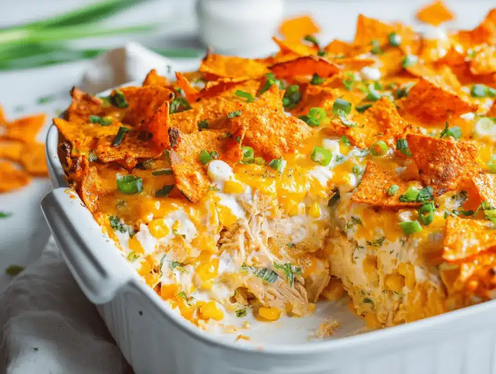 cheesy Doritos chicken casserole - featured image