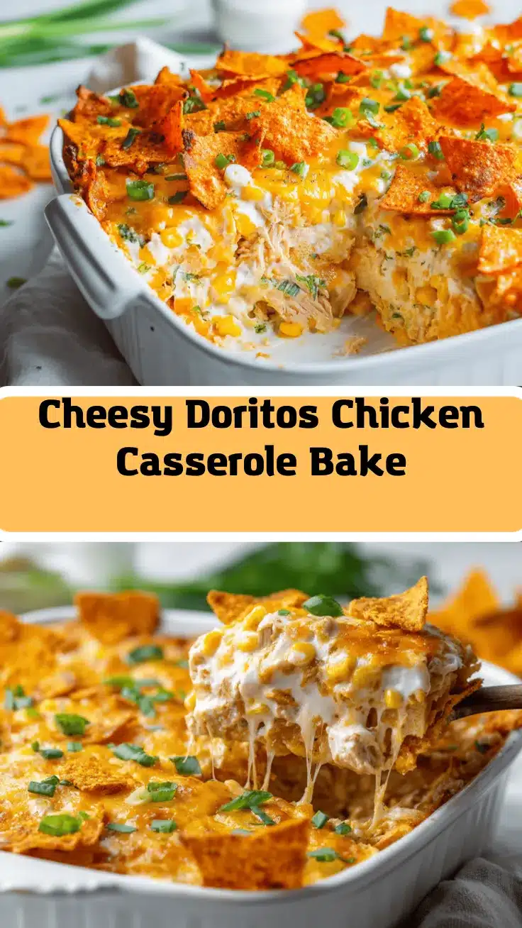 cheesy Doritos chicken casserole recipe