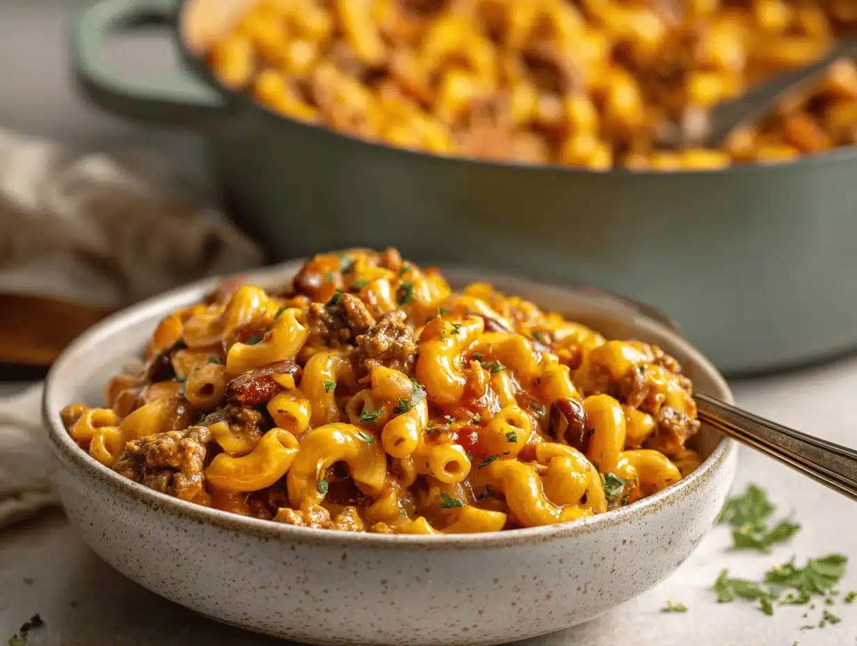 chili macaroni recipe preparation steps