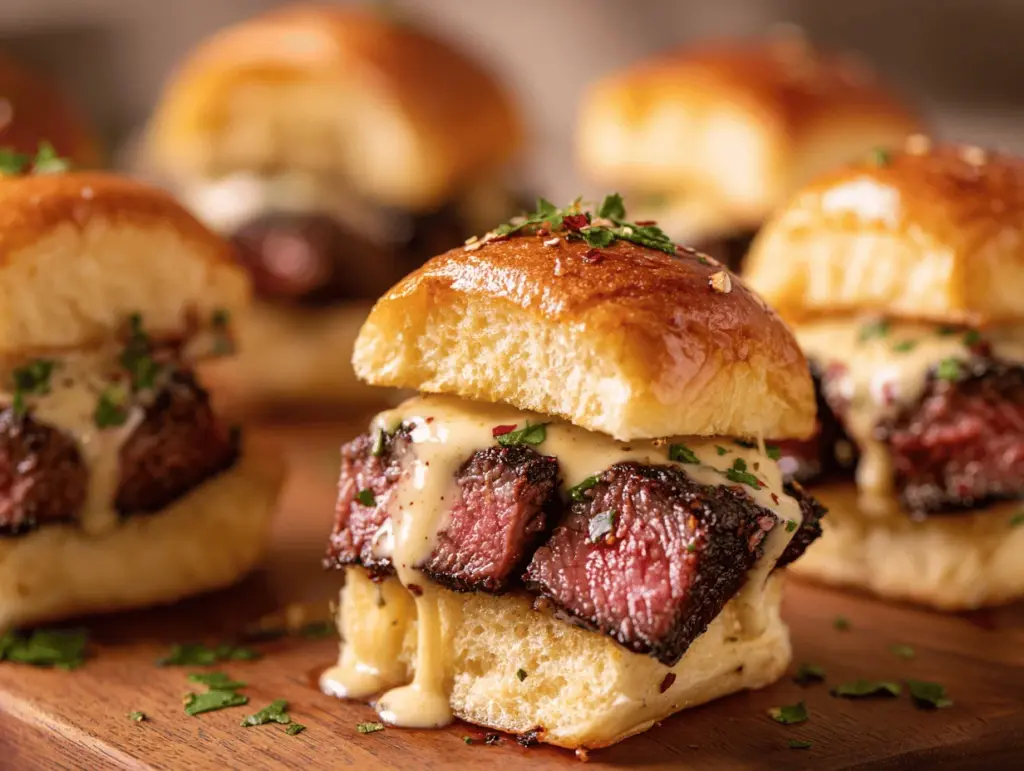 Cowboy Butter Steak Sliders - featured image