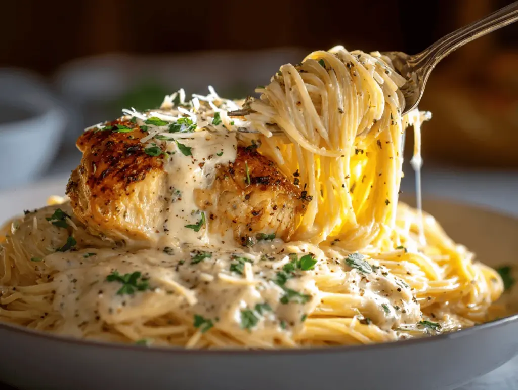 Crock Pot Angel Chicken - featured image