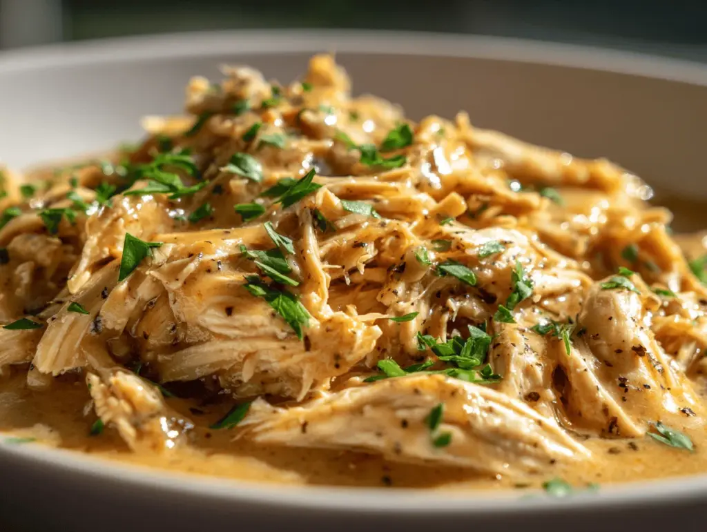 crockpot chicken and gravy - featured image