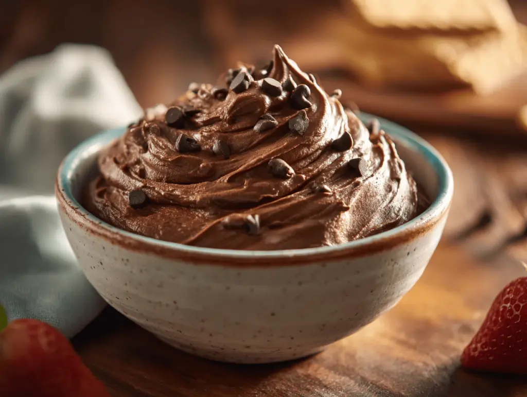 edible brownie batter Greek yogurt dip - featured image