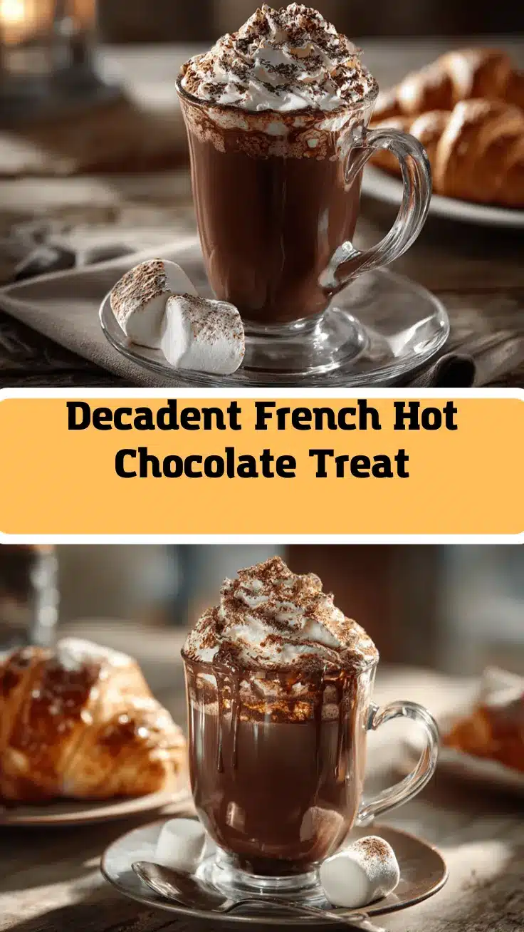 French hot chocolate recipe