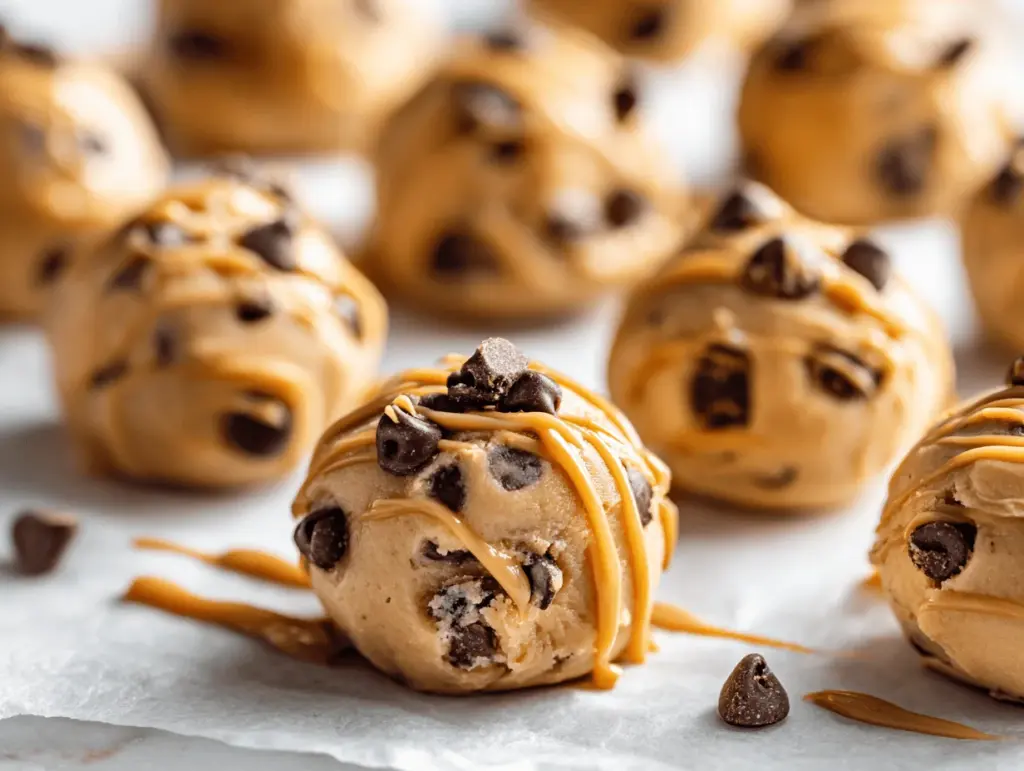 frozen peanut butter yogurt bites - featured image