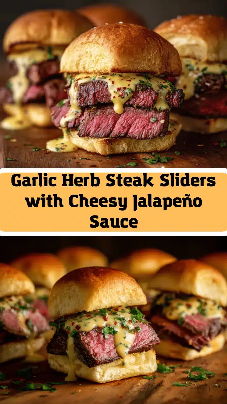 garlic herb butter steak sliders recipe