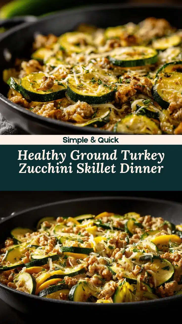 ground turkey and zucchini skillet recipe