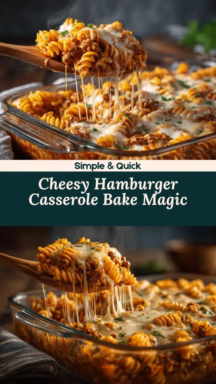 hamburger casserole bake recipe