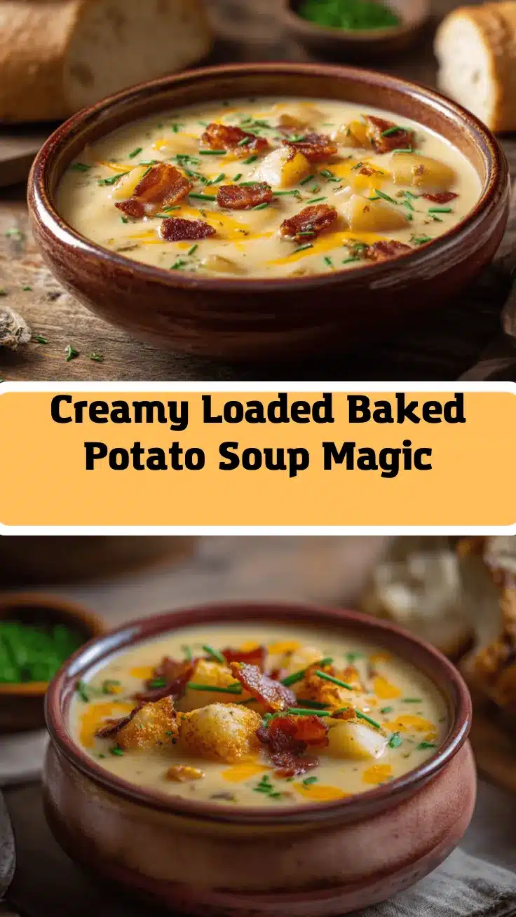 loaded baked potato soup recipe