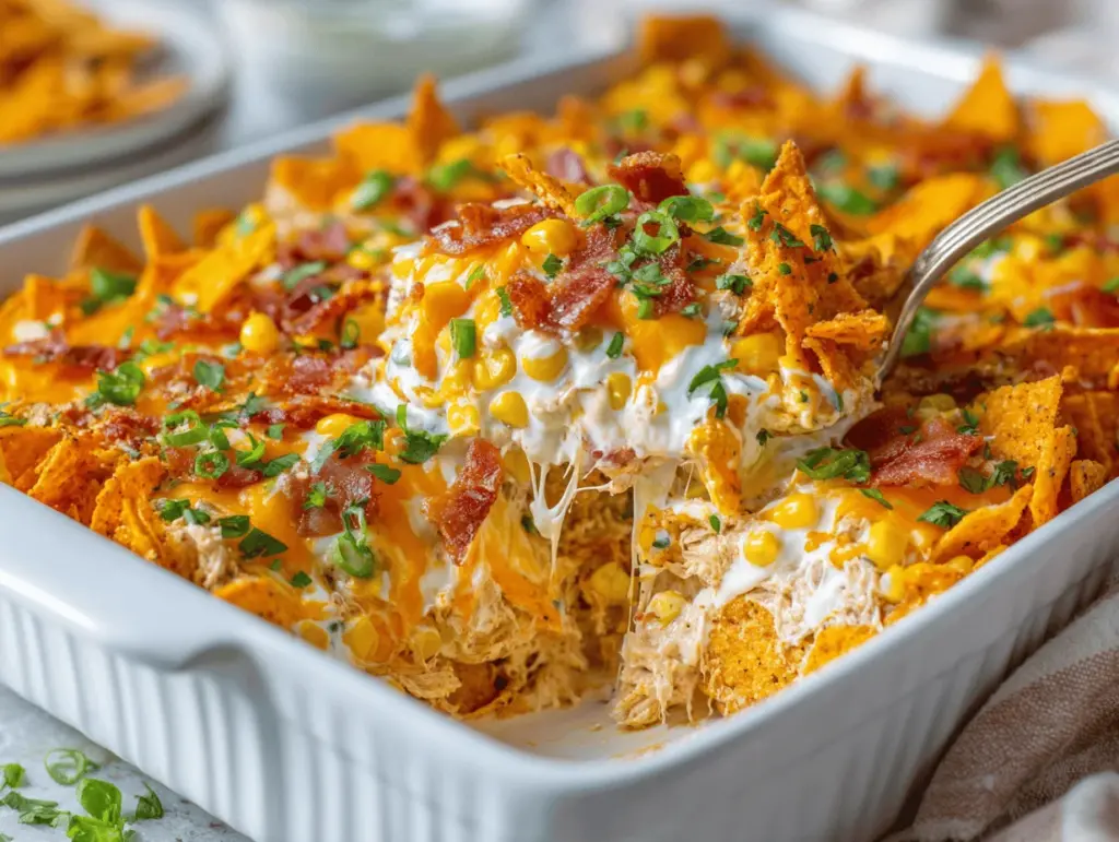 loaded Doritos chicken casserole - featured image