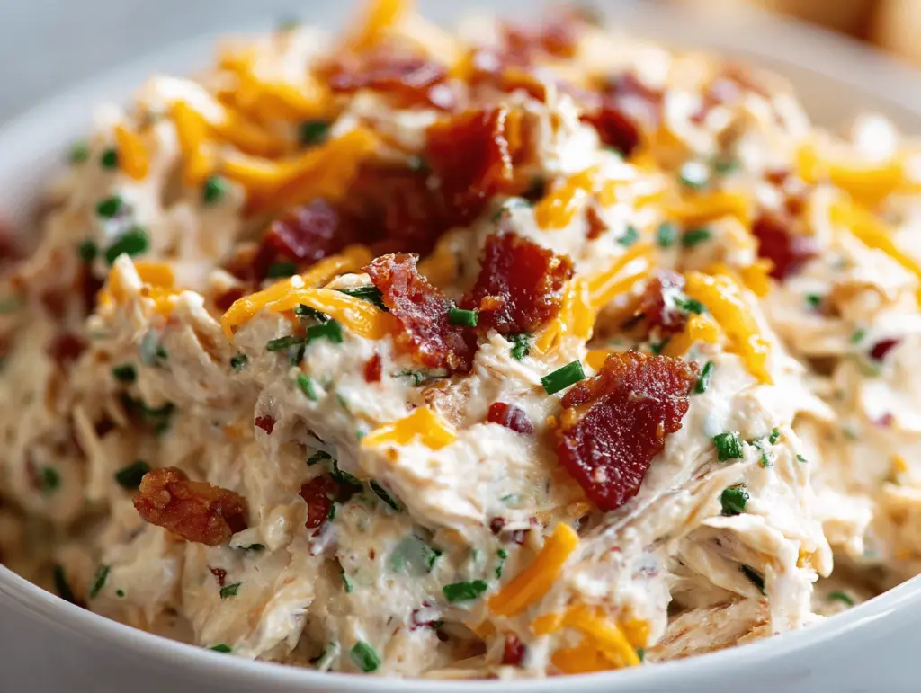 loaded ranch crack chicken dip - featured image
