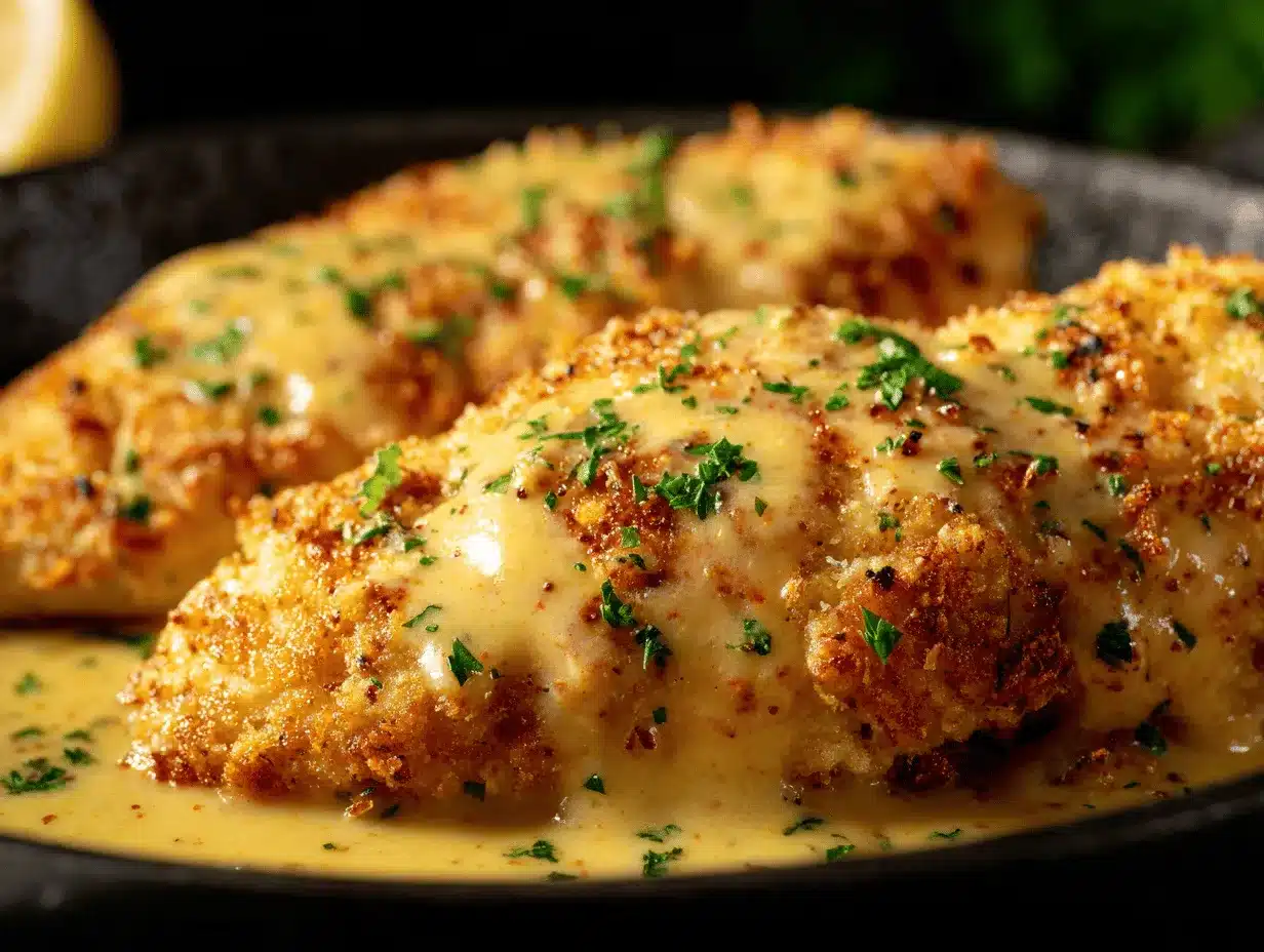 parmesan crusted chicken preparation steps