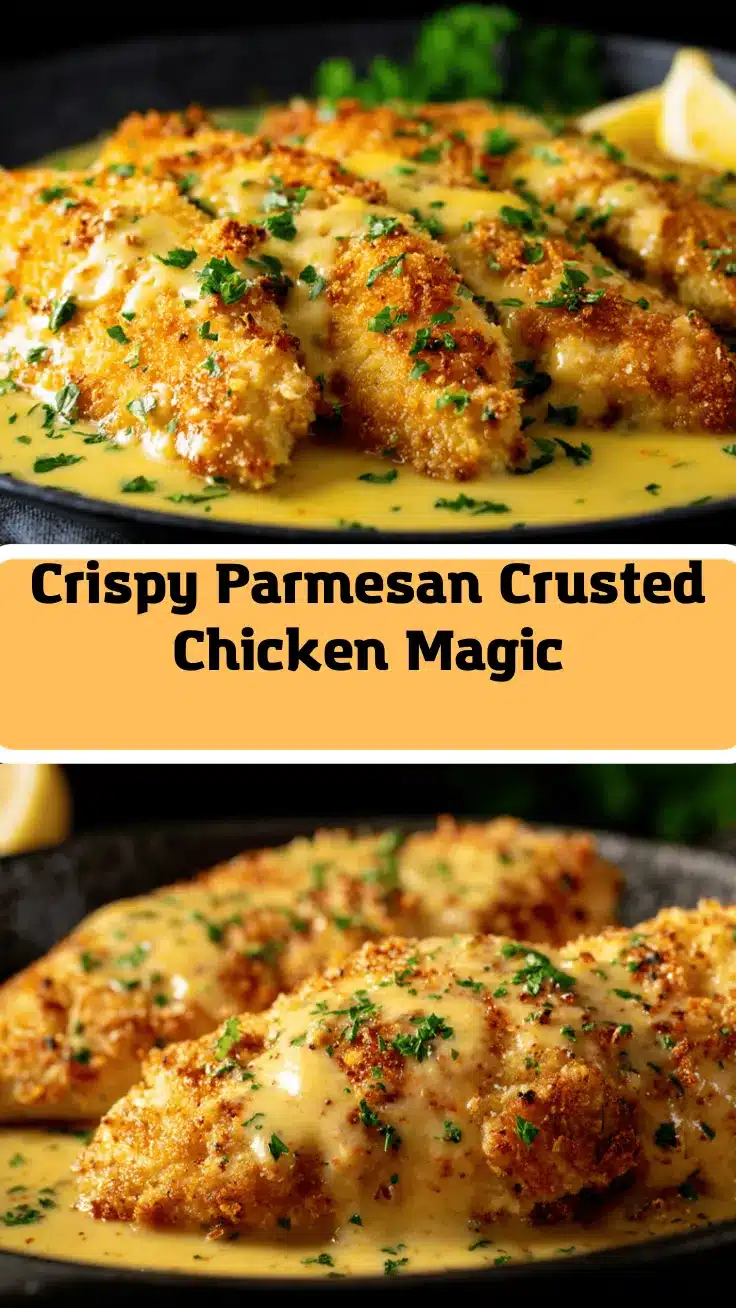 parmesan crusted chicken recipe
