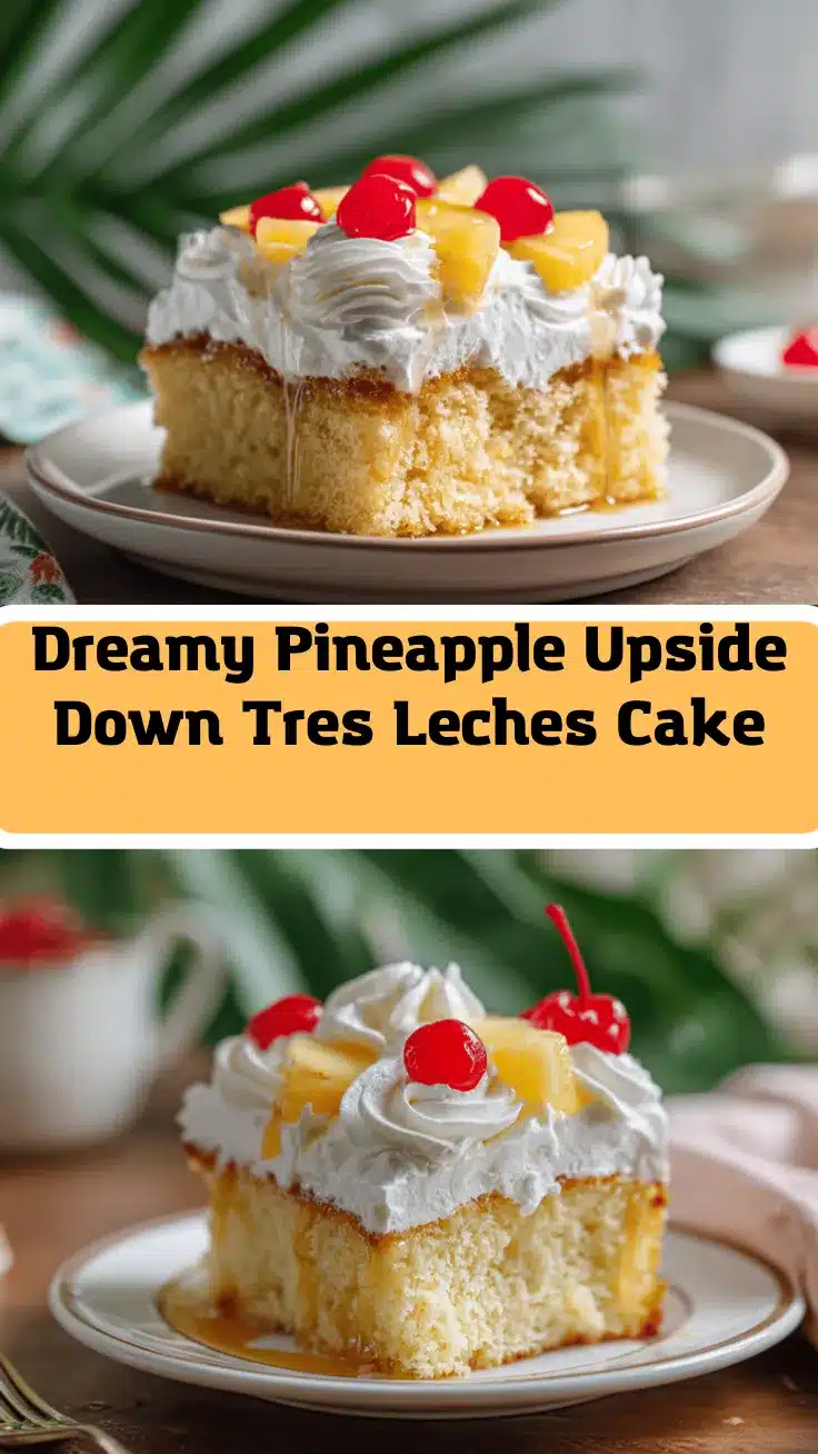 pineapple upside down tres leches cake recipe