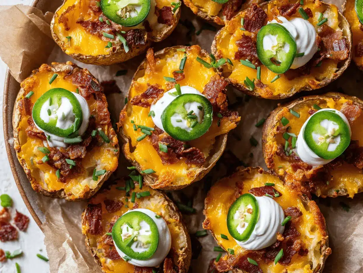 potato skins recipe preparation steps