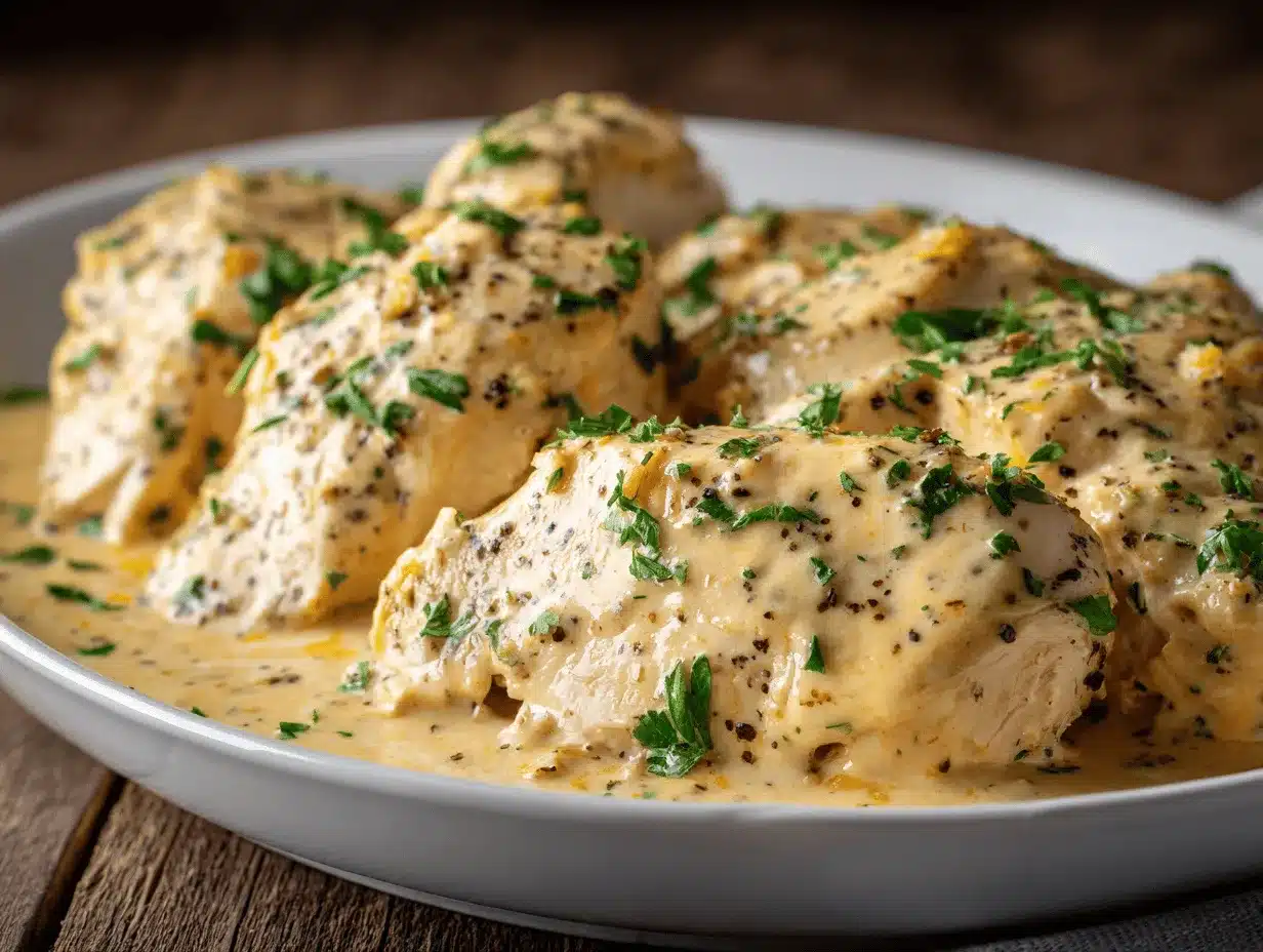 ranch chicken crock pot preparation steps