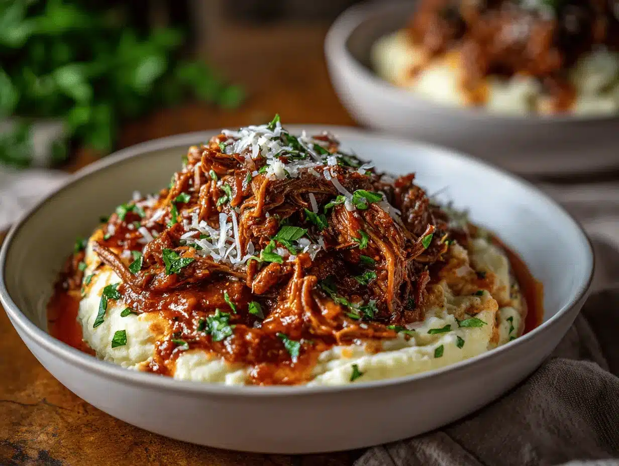 slow cooker beef ragu preparation steps