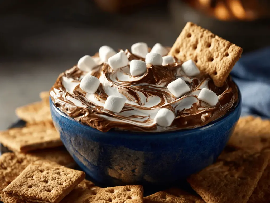 smores dip recipe - featured image