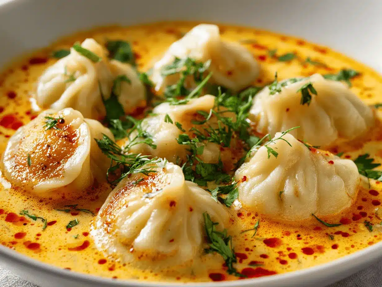 Thai coconut curry chicken dumpling soup preparation steps