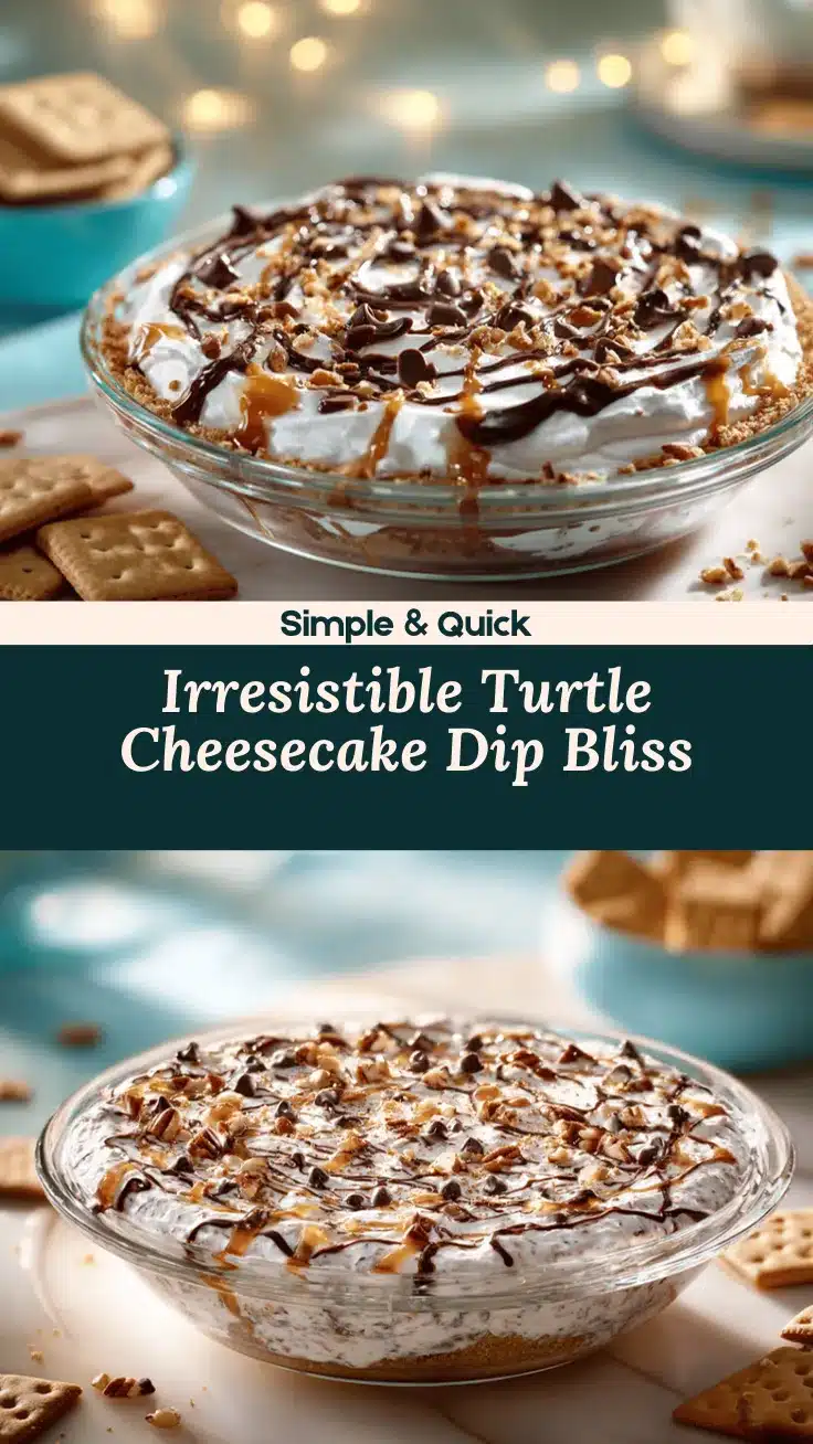 turtle cheesecake dip recipe