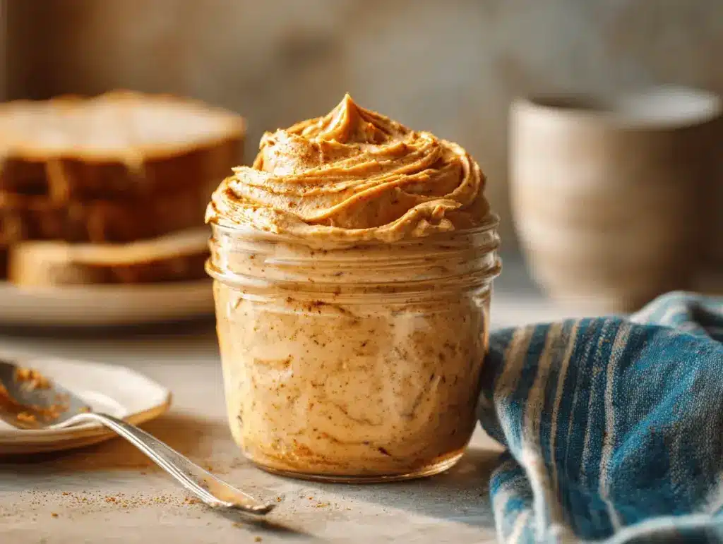 whipped pumpkin spice cinnamon butter - featured image