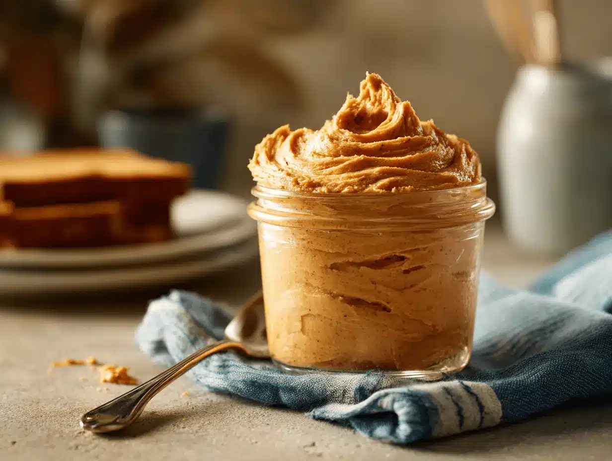 whipped pumpkin spice cinnamon butter preparation steps