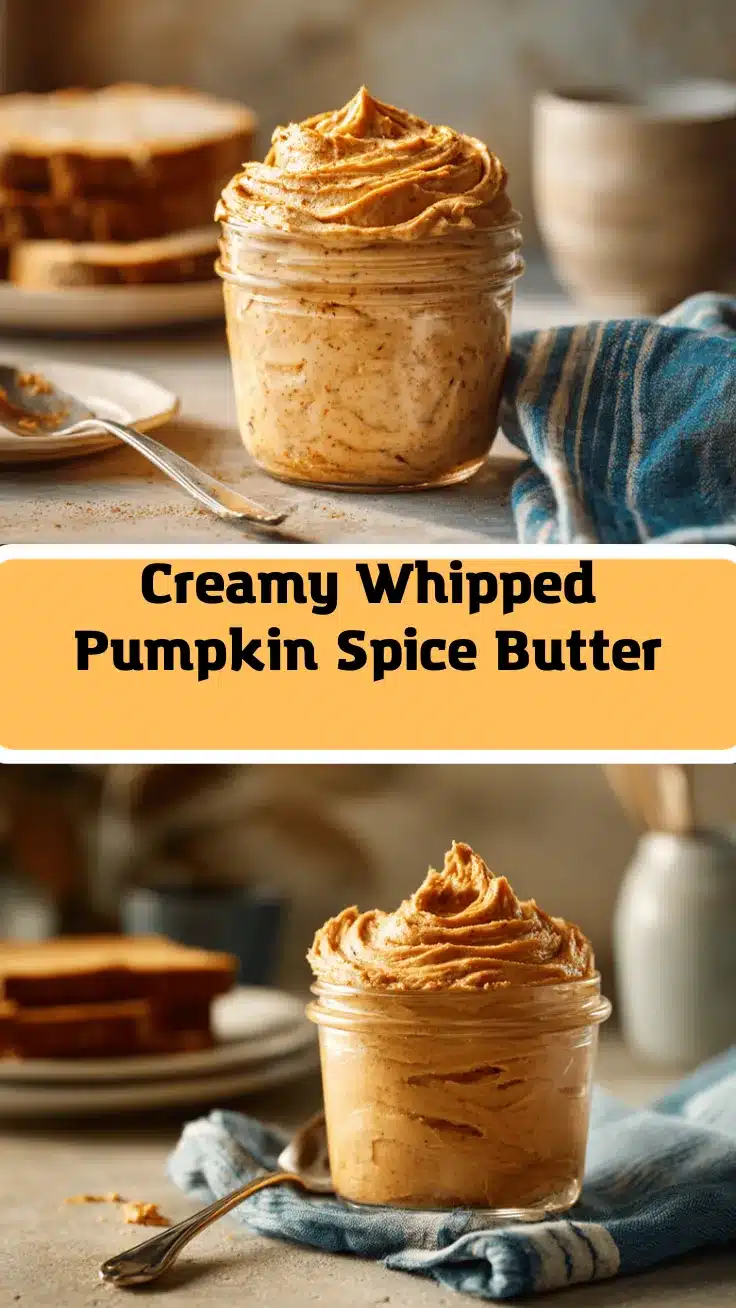 whipped pumpkin spice cinnamon butter recipe