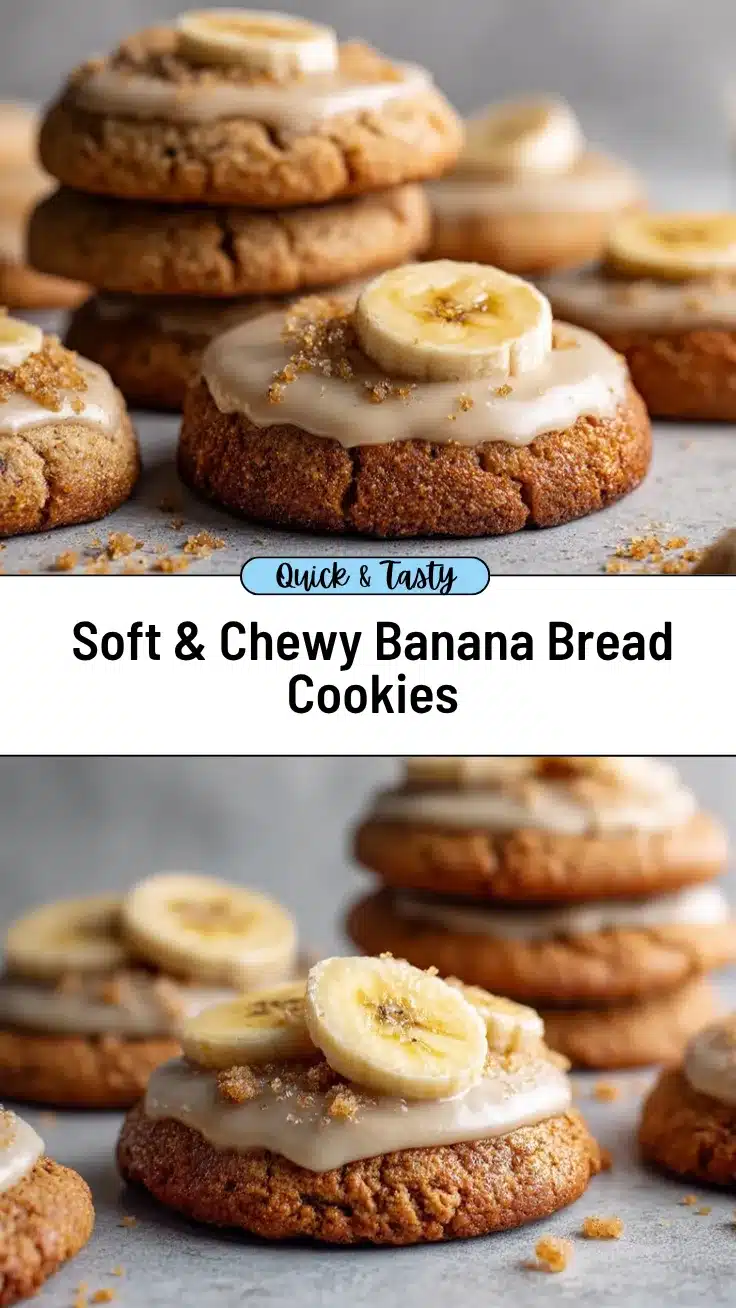 banana bread cookies recipe